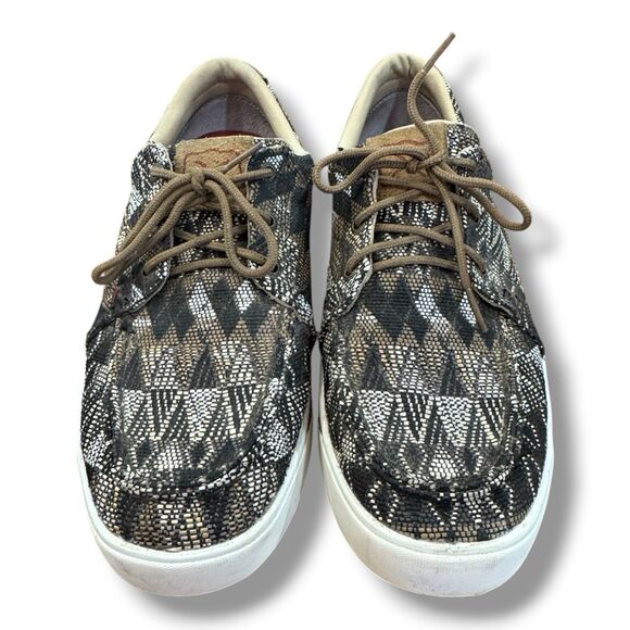 Twisted X Black Multi Kicks Lace Up Sneaker Aztec Casual MCA0044 Men’s Size 11 main image 10